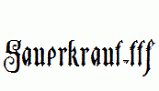 Sauerkraut.ttf