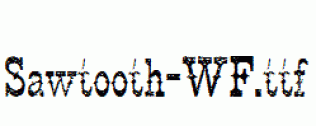 Sawtooth-WF.ttf