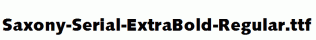 Saxony-Serial-ExtraBold-Regular.ttf