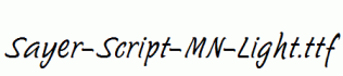 Sayer-Script-MN-Light.ttf