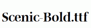 Scenic-Bold.ttf