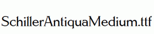 SchillerAntiquaMedium.ttf