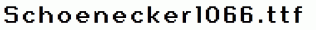 Schoenecker1066.ttf