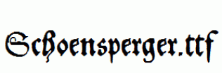 Schoensperger.ttf