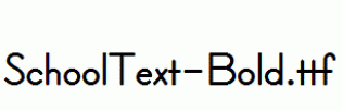 SchoolText-Bold.ttf