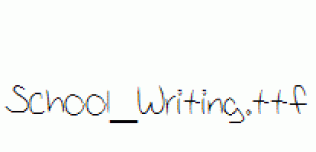 School_Writing.ttf