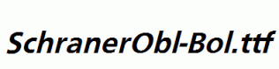 SchranerObl-Bol.ttf