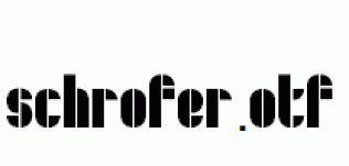 Schrofer.otf