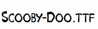 Scooby-Doo.ttf