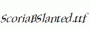 ScoriaBSlanted.ttf