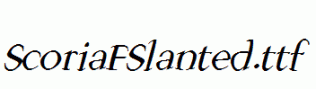 ScoriaFSlanted.ttf