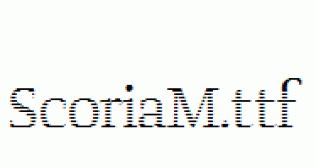 ScoriaM.ttf