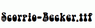 Scorpio-Becker.ttf