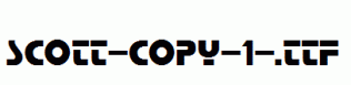 Scott-copy-1-.ttf