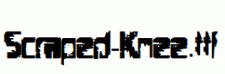 Scraped-Knee.ttf