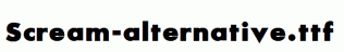 Scream-alternative.ttf