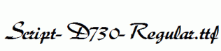 Script-D730-Regular.ttf