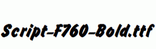 Script-F760-Bold.ttf