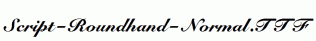 Script-Roundhand-Normal.ttf