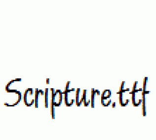 Scripture.ttf