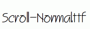 Scroll-Normal.ttf
