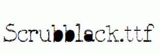 Scrubblack.ttf