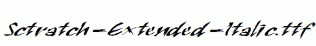 Sctratch-Extended-Italic.ttf
