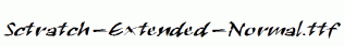 Sctratch-Extended-Normal.ttf