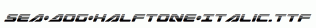 Sea-Dog-Halftone-Italic.ttf