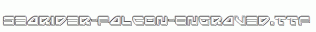 Searider-Falcon-Engraved.ttf