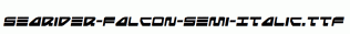 Searider-Falcon-Semi-Italic.ttf