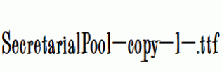 SecretarialPool-copy-1-.ttf