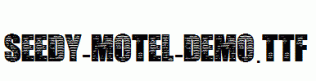 Seedy-Motel-DEMO.ttf