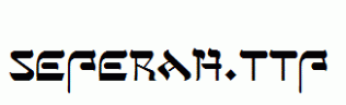 SeferAH.ttf