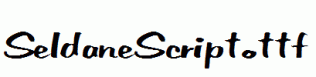 SeldaneScript.ttf
