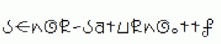 Senor-Saturno.ttf