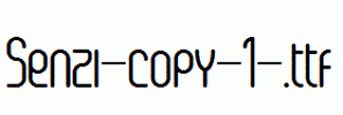 Senzi-copy-1-.ttf