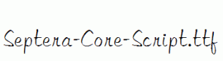 Septera-Core-Script.ttf