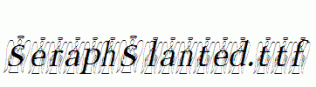 SeraphSlanted.ttf