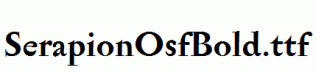 SerapionOsfBold.ttf