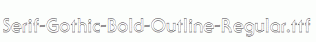 Serif-Gothic-Bold-Outline-Regular.ttf