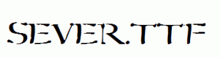 Sever.ttf