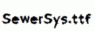 Sewer-Sys.ttf