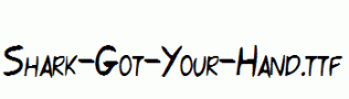 Shark-Got-Your-Hand.ttf