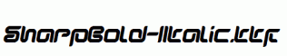 SharpBold-Italic.ttf