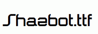 Shazbot.ttf