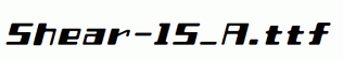 Shear-15_A.ttf