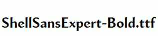 ShellSansExpert-Bold.ttf