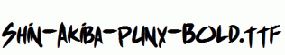 Shin-Akiba-punx-Bold.ttf