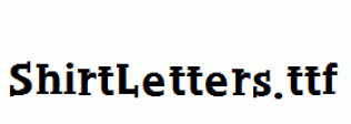 ShirtLetters.ttf